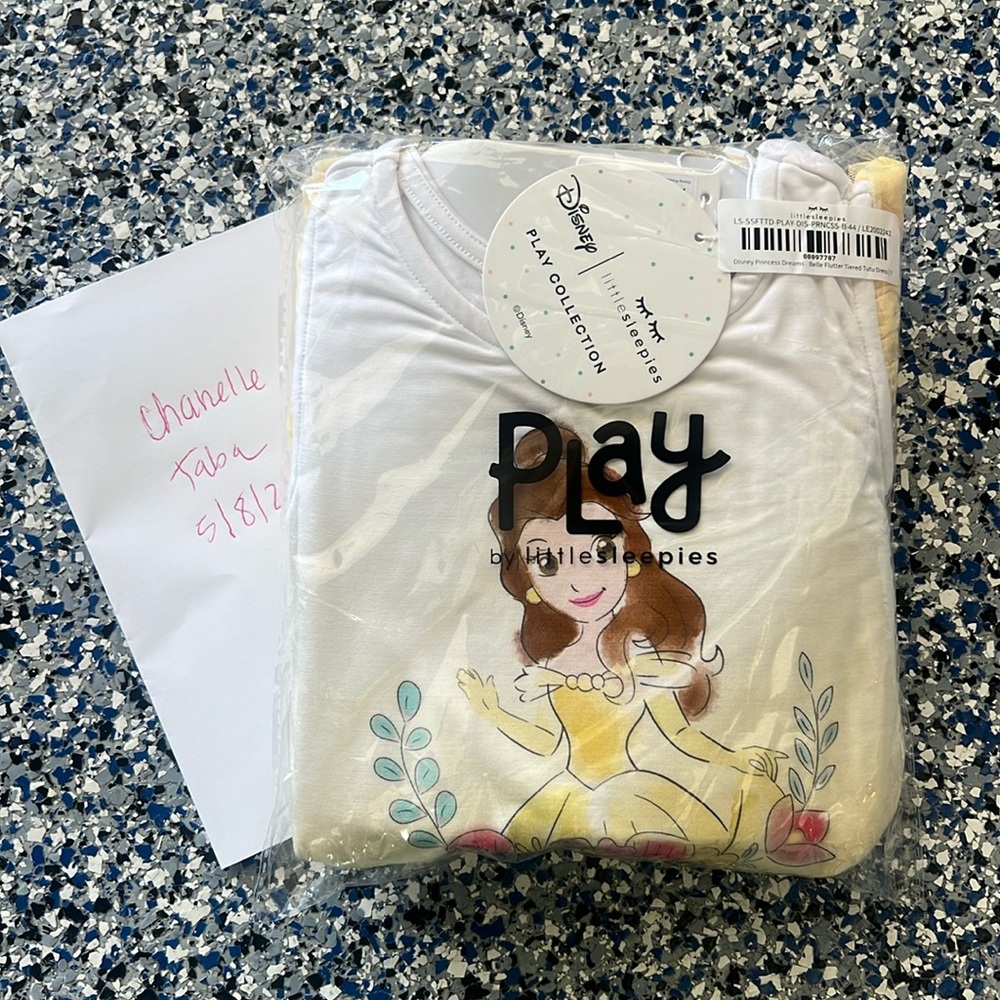 New In Bag Little Sleepies Belle Play Dress
